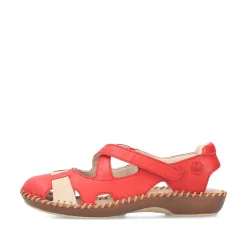 Best Women'S Ballerinas Fire Red Ladies Colorful Styles