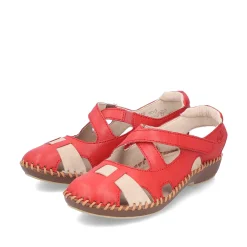 Best Women'S Ballerinas Fire Red Ladies Colorful Styles
