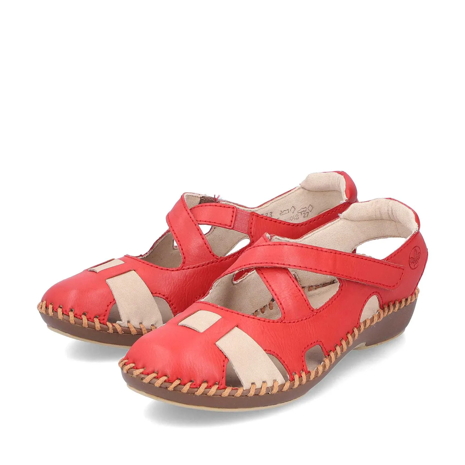 Best Women'S Ballerinas Fire Red Ladies Colorful Styles