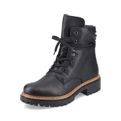 Clearance Women'S Biker Boots Jet Black Ladies Ankle Boots & Boots