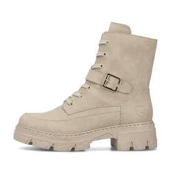 Hot Women'S Biker Boots Champagne Ladies Ankle Boots & Boots