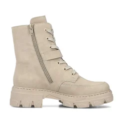 Hot Women'S Biker Boots Champagne Ladies Ankle Boots & Boots