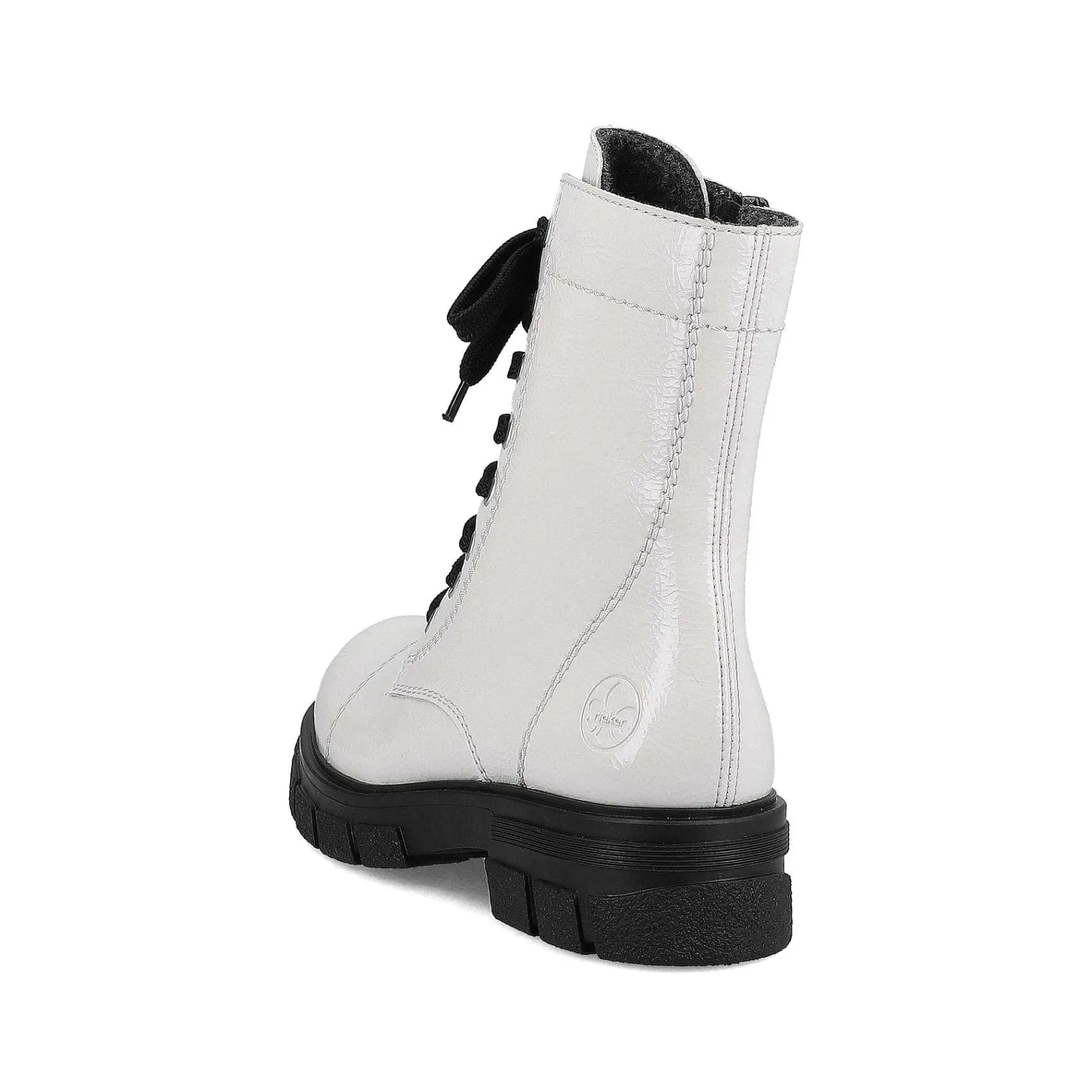 Sale Women'S Biker Boots Pure White Ladies Ankle Boots & Boots