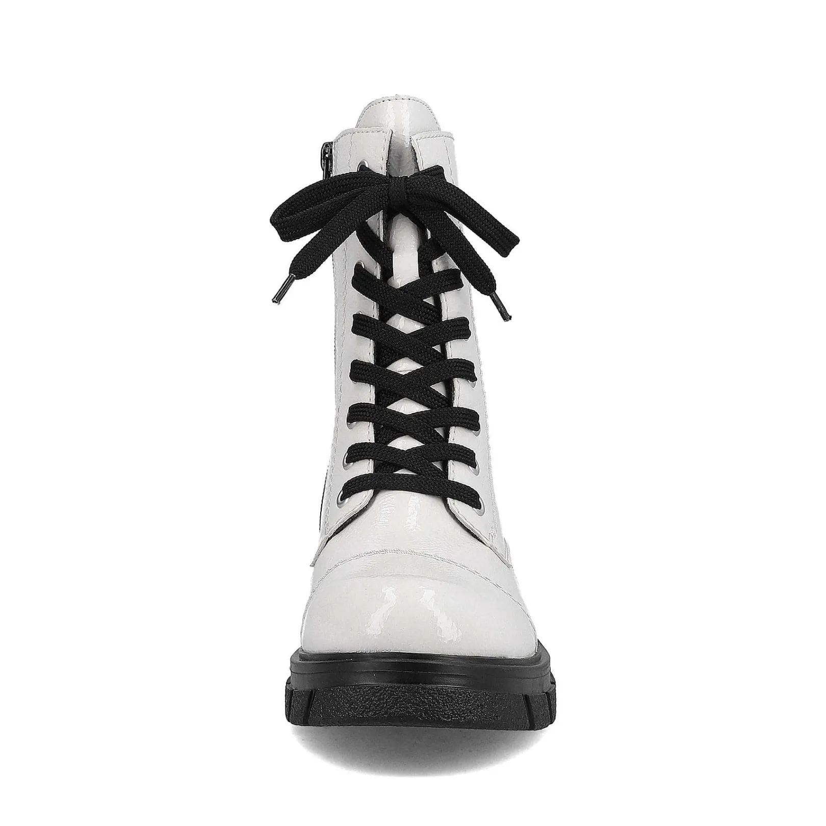 Sale Women'S Biker Boots Pure White Ladies Ankle Boots & Boots