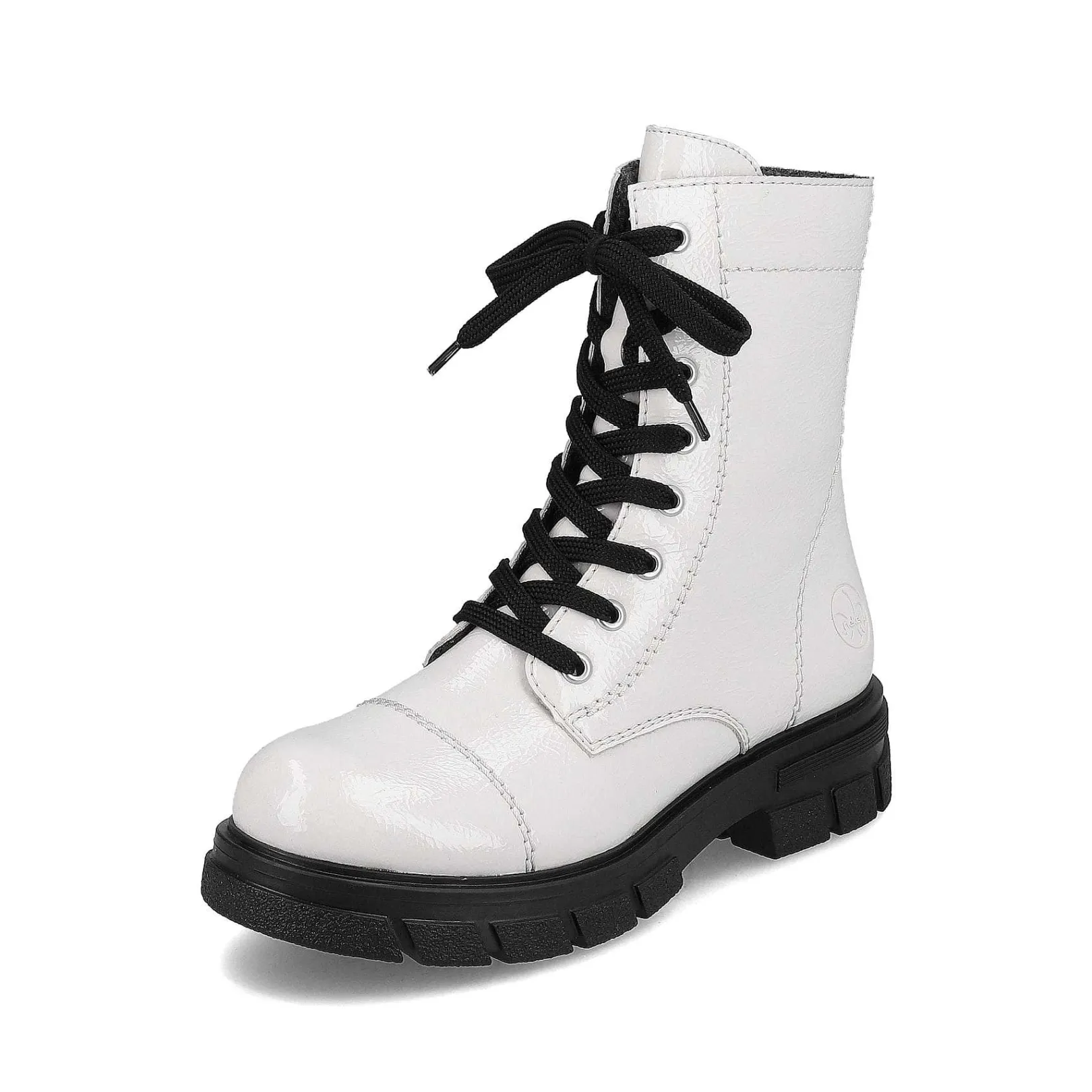 Sale Women'S Biker Boots Pure White Ladies Ankle Boots & Boots