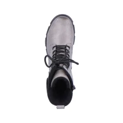 Outlet Women'S Biker Boots Granite Gray Ladies Ankle Boots & Boots