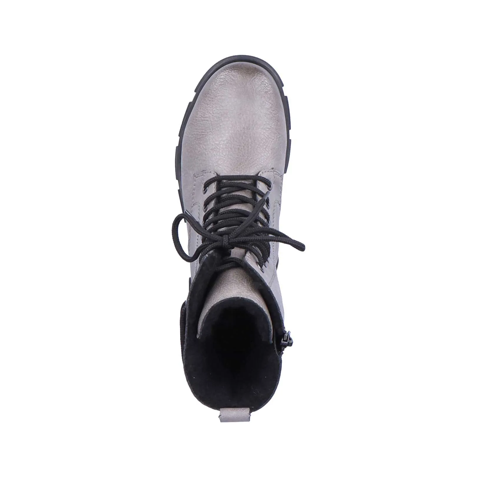 Outlet Women'S Biker Boots Granite Gray Ladies Ankle Boots & Boots