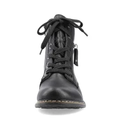 Best Women'S Biker Boots Jet Black Ladies Ankle Boots & Boots