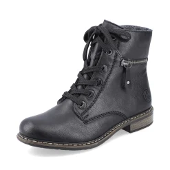 Best Women'S Biker Boots Jet Black Ladies Ankle Boots & Boots