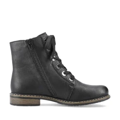 Best Women'S Biker Boots Jet Black Ladies Ankle Boots & Boots