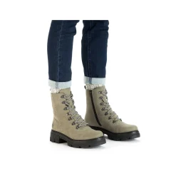 Discount Women'S Biker Boots Mint Green Ladies Ankle Boots & Boots