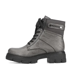 Online Women'S Biker Boots Moon Gray Ladies Ankle Boots & Boots