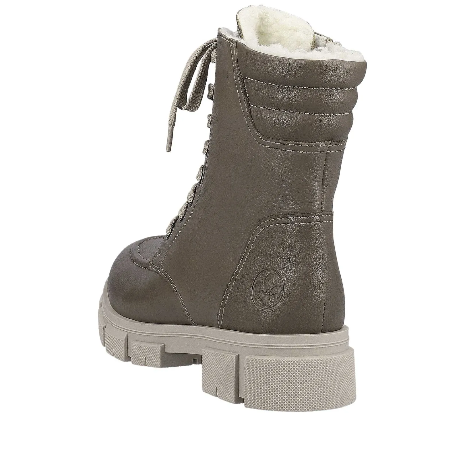 New Women'S Biker Boots Granite Gray Ladies Ankle Boots & Boots
