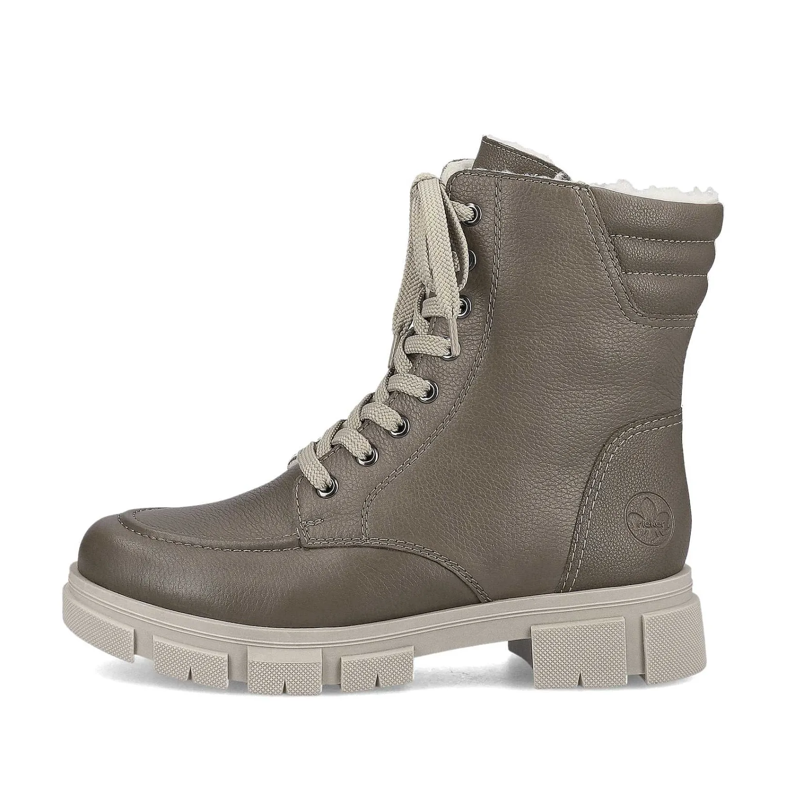 New Women'S Biker Boots Granite Gray Ladies Ankle Boots & Boots