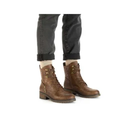 Online Women'S Biker Boots Chocolate Brown Ladies Ankle Boots & Boots