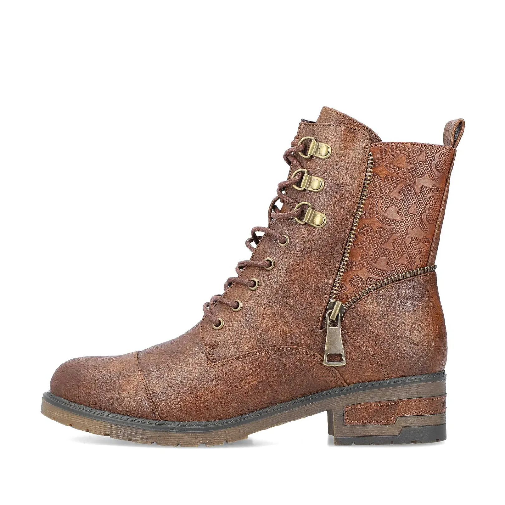 Online Women'S Biker Boots Chocolate Brown Ladies Ankle Boots & Boots