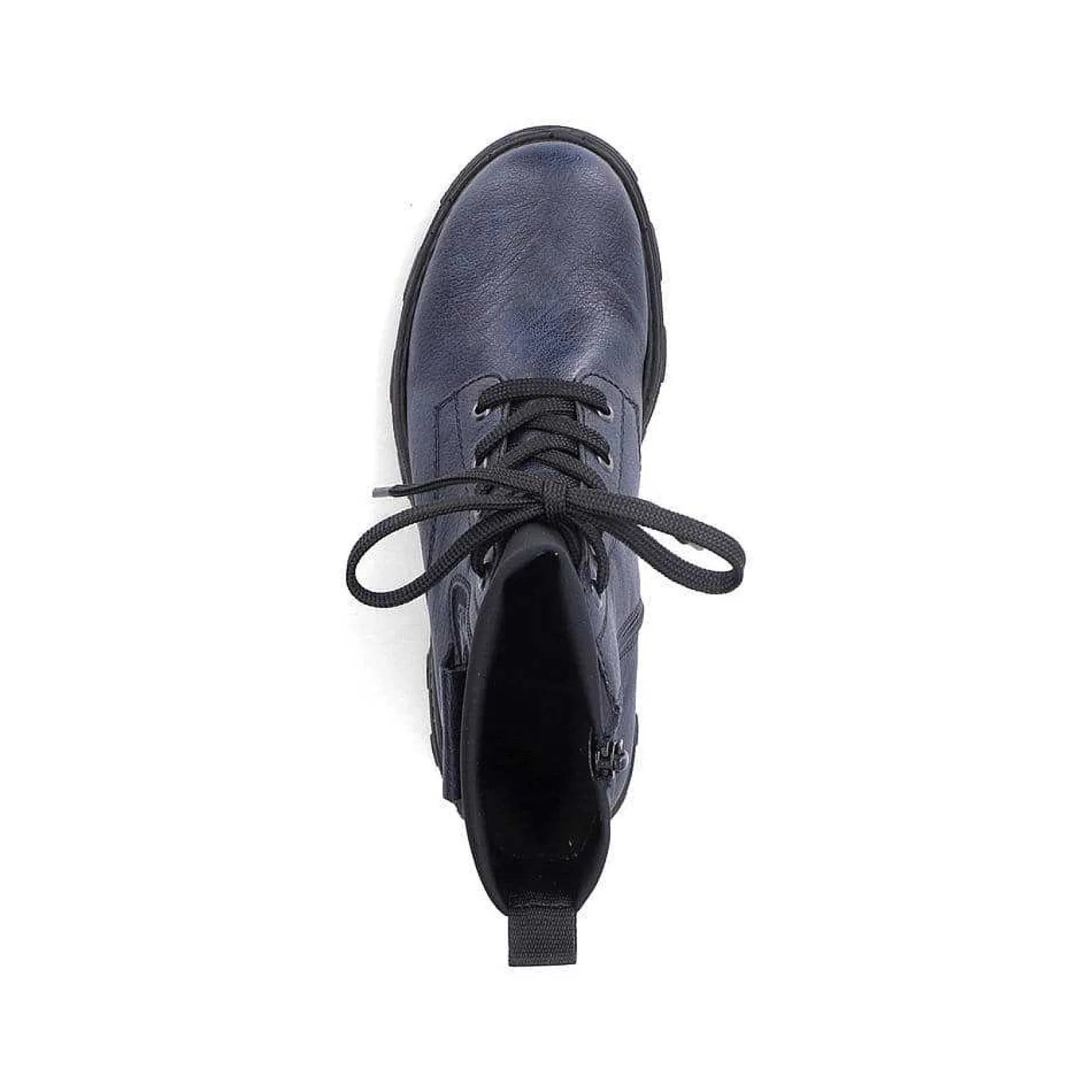 Sale Women'S Biker Boots Navy Blue Ladies Ankle Boots & Boots