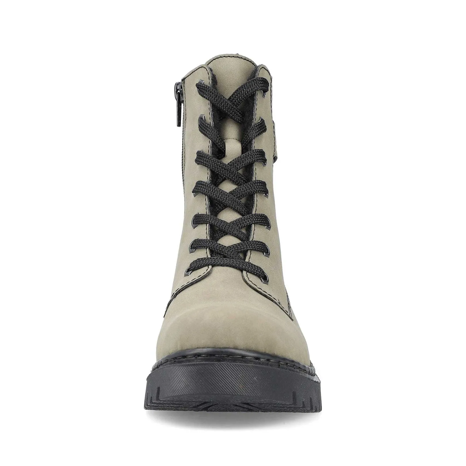 Clearance Women'S Biker Boots Gray Green Ladies Ankle Boots & Boots