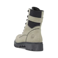 Clearance Women'S Biker Boots Gray Green Ladies Ankle Boots & Boots