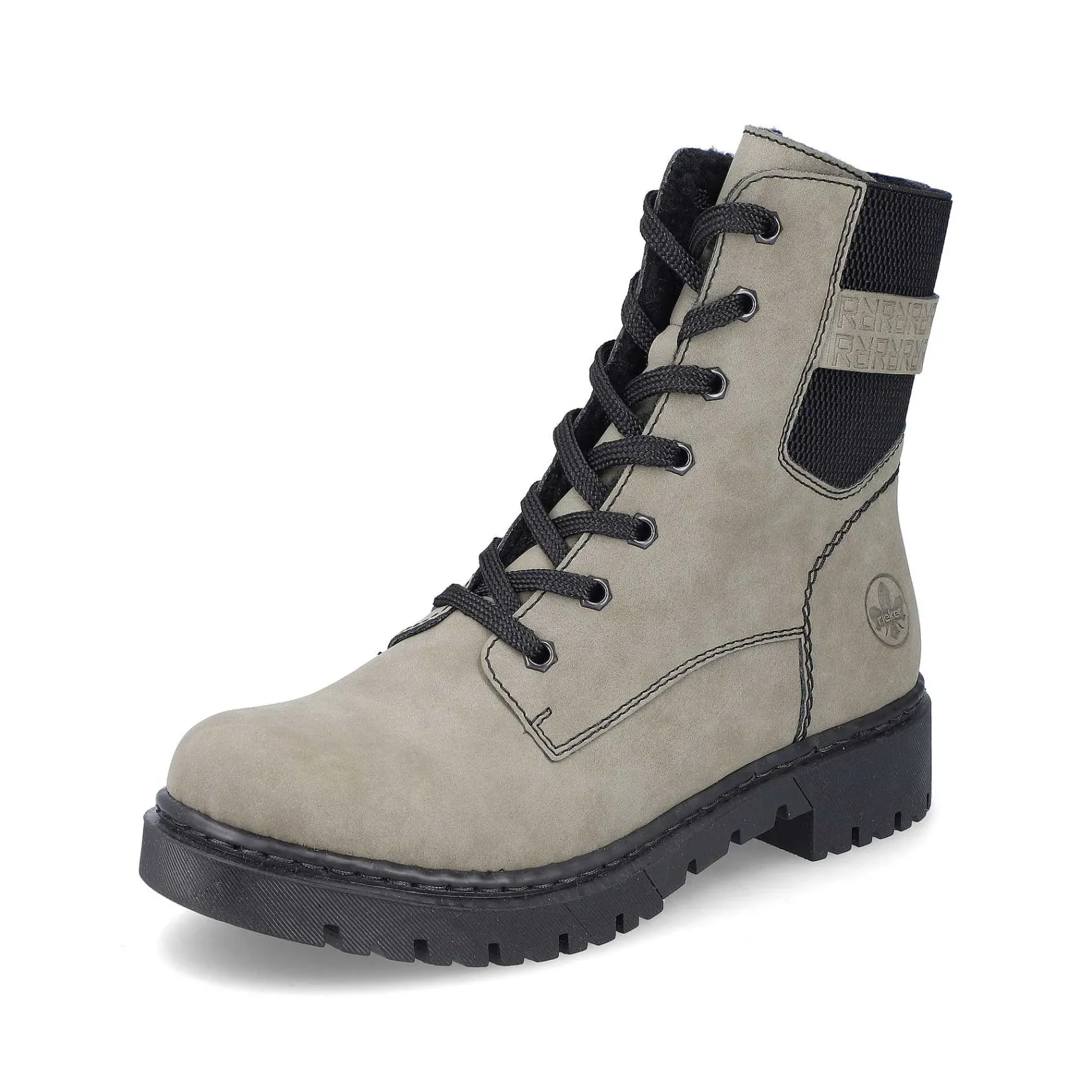 Clearance Women'S Biker Boots Gray Green Ladies Ankle Boots & Boots