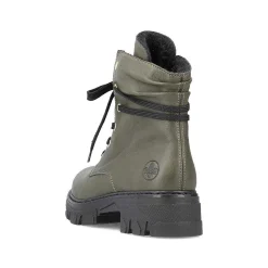 Best Women'S Biker Boots Khaki Green Ladies Ankle Boots & Boots