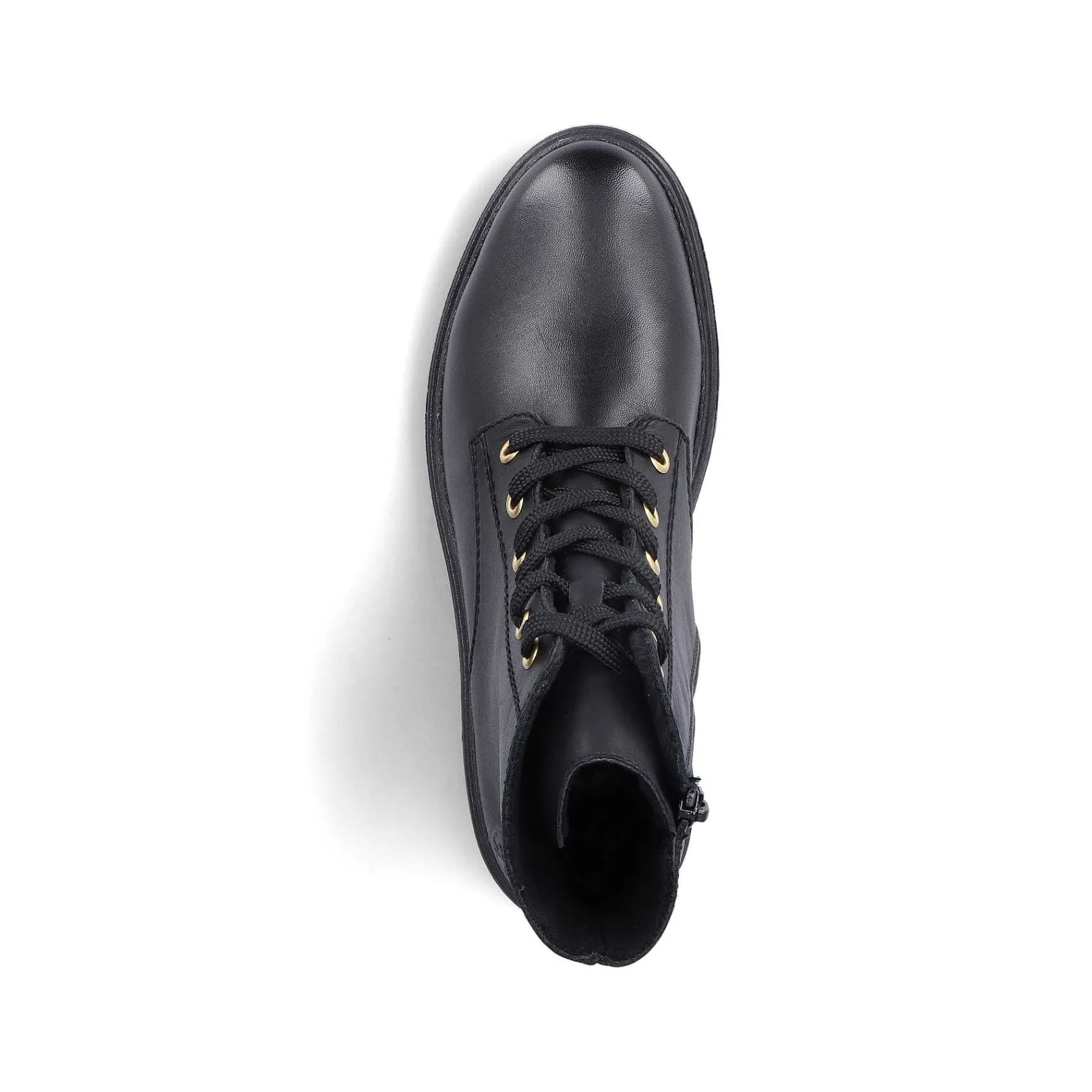 Best Women'S Biker Boots Glossy Black Ladies Ankle Boots & Boots