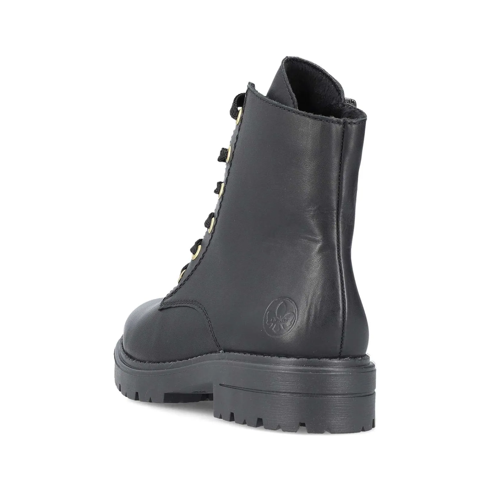Best Women'S Biker Boots Glossy Black Ladies Ankle Boots & Boots