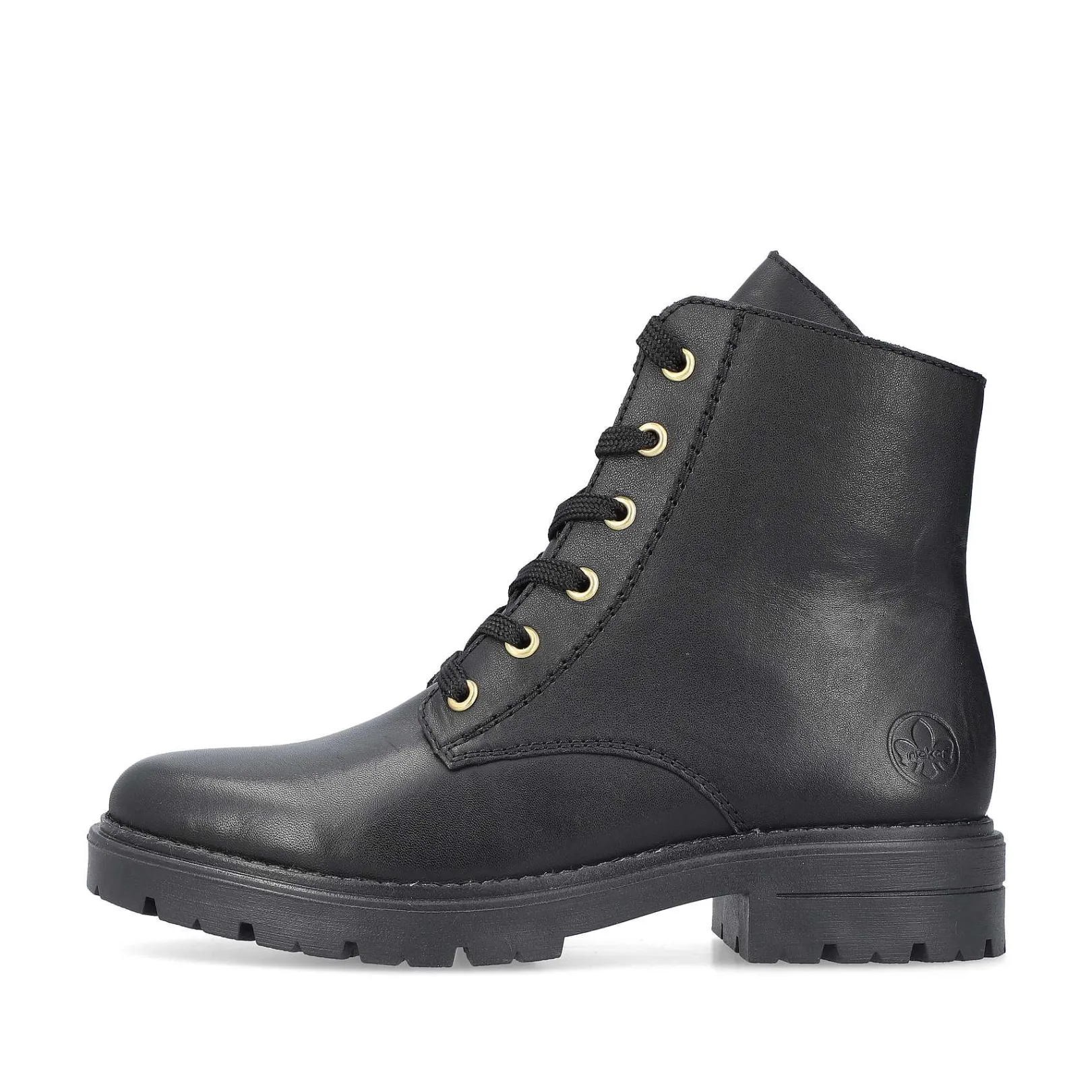 Best Women'S Biker Boots Glossy Black Ladies Ankle Boots & Boots