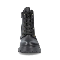Best Women'S Biker Boots Glossy Black Ladies Ankle Boots & Boots