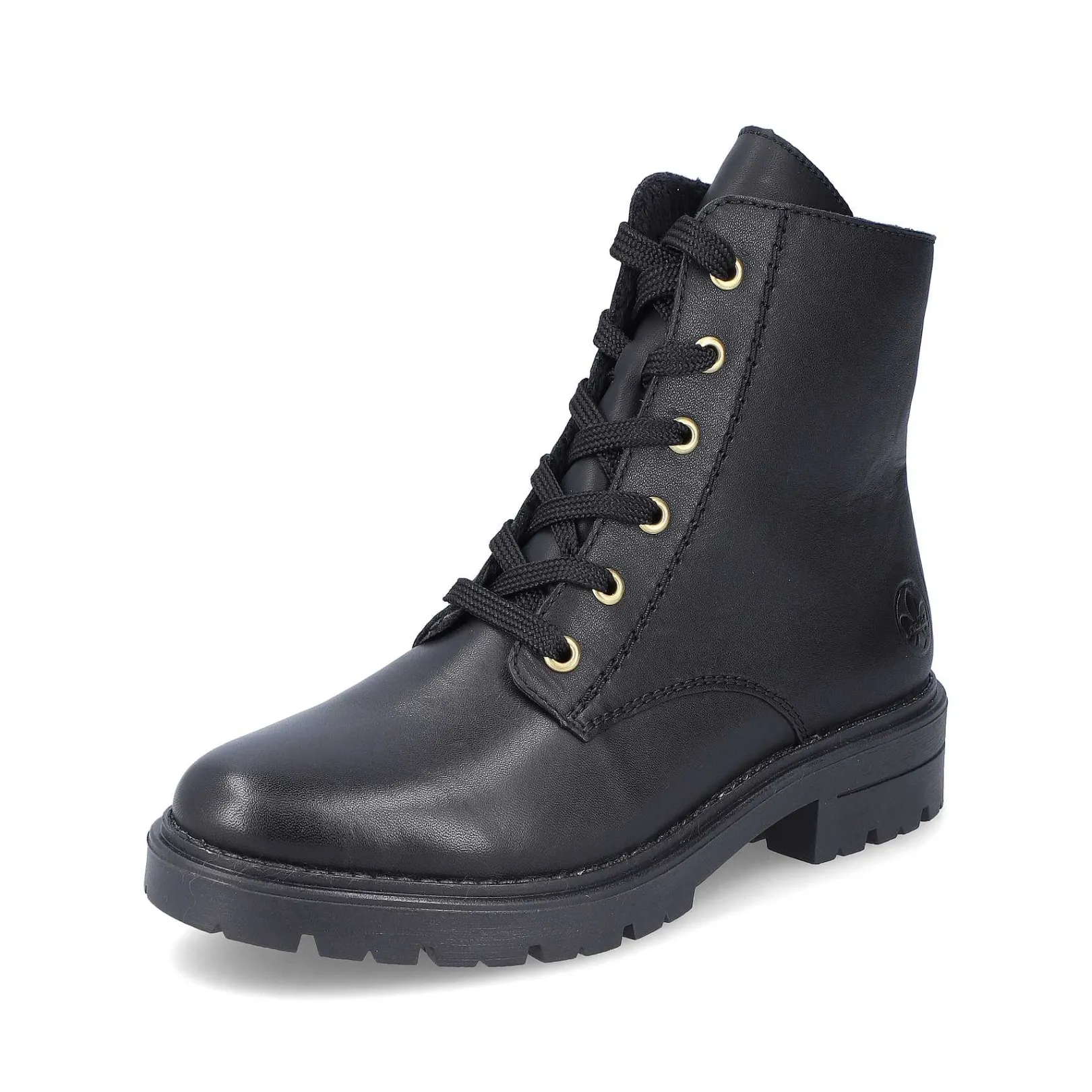 Best Women'S Biker Boots Glossy Black Ladies Ankle Boots & Boots