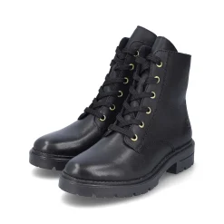 Best Women'S Biker Boots Glossy Black Ladies Ankle Boots & Boots