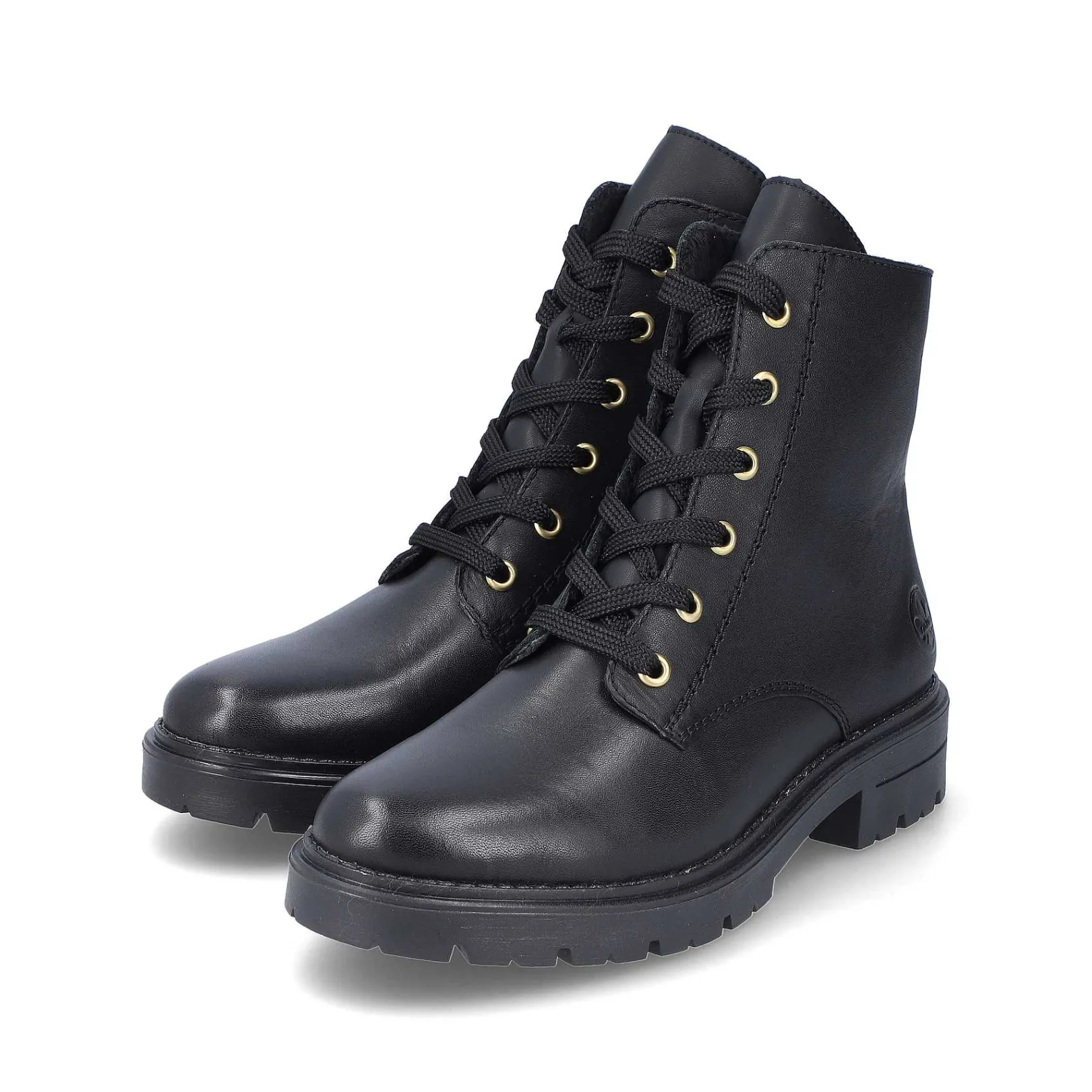Best Women'S Biker Boots Glossy Black Ladies Ankle Boots & Boots