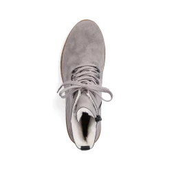 Discount Women'S Biker Boots Silver Gray Ladies Ankle Boots & Boots
