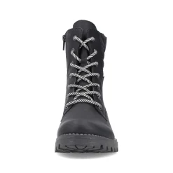 Best Women'S Biker Boots Asphalt Black Ladies Ankle Boots & Boots
