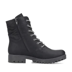 Best Women'S Biker Boots Asphalt Black Ladies Ankle Boots & Boots