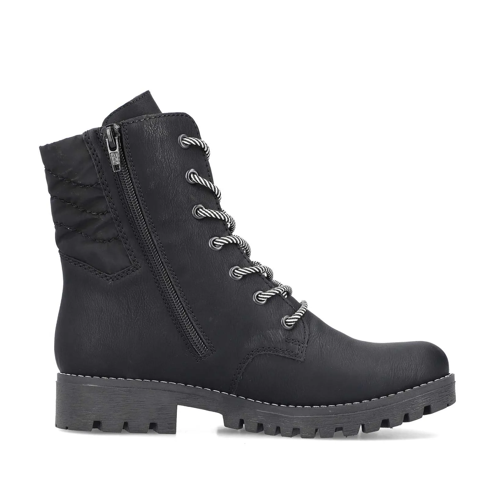 Best Women'S Biker Boots Asphalt Black Ladies Ankle Boots & Boots