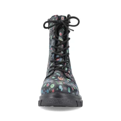 Discount Women'S Biker Boots Multi-Black Ladies Ankle Boots & Boots