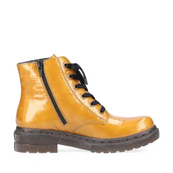 Outlet Women'S Biker Boots Honey Yellow Ladies Ankle Boots & Boots