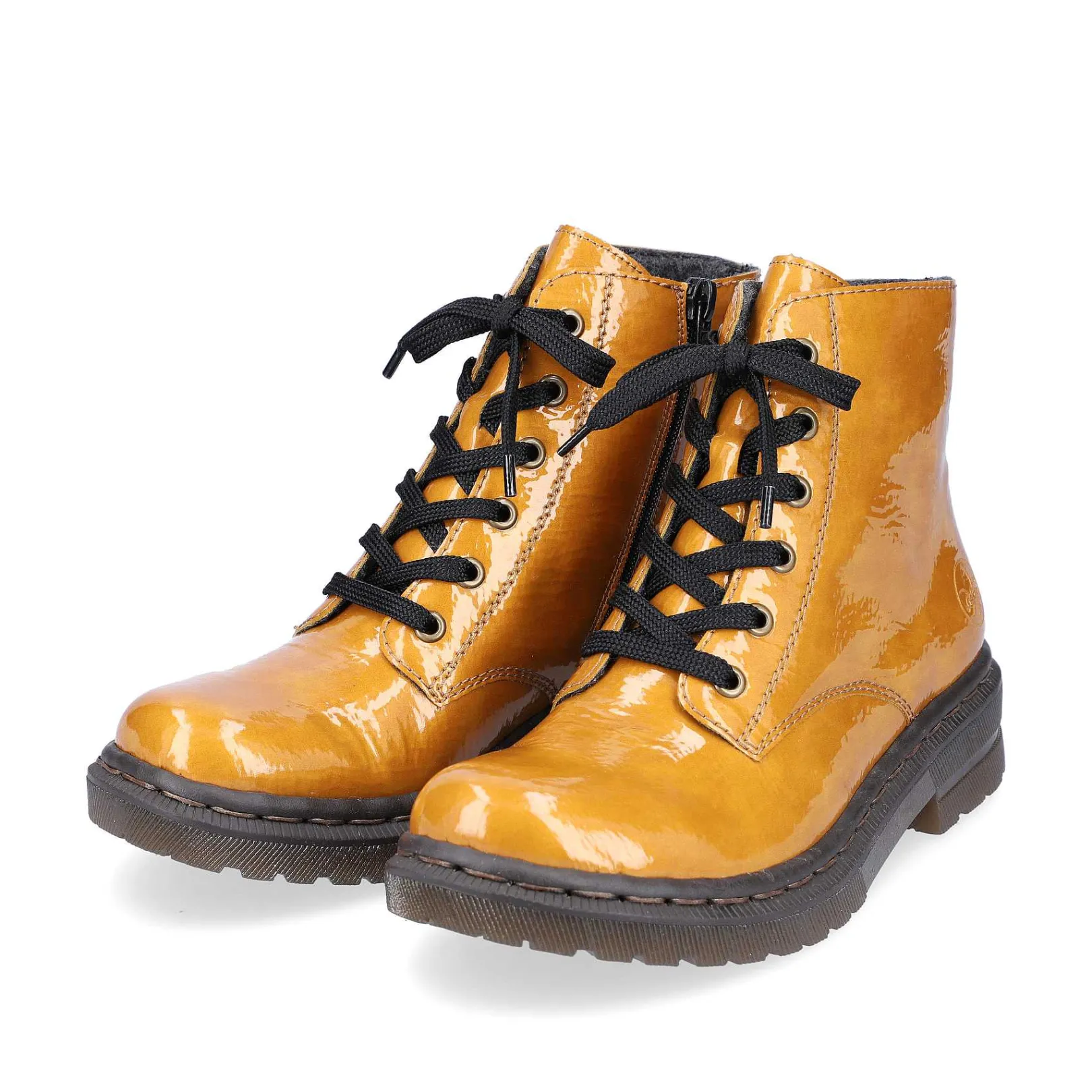 Outlet Women'S Biker Boots Honey Yellow Ladies Ankle Boots & Boots