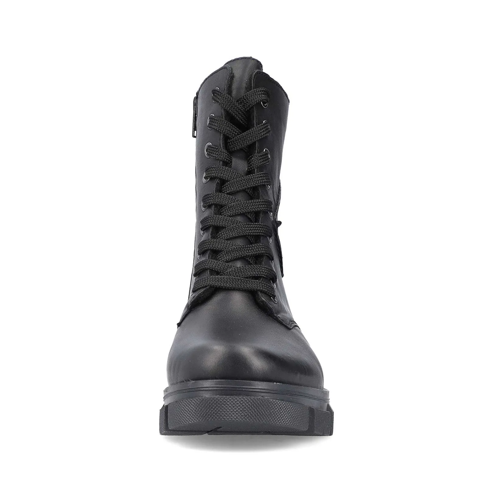Outlet Women'S Biker Boots Jet Black Ladies Ankle Boots & Boots