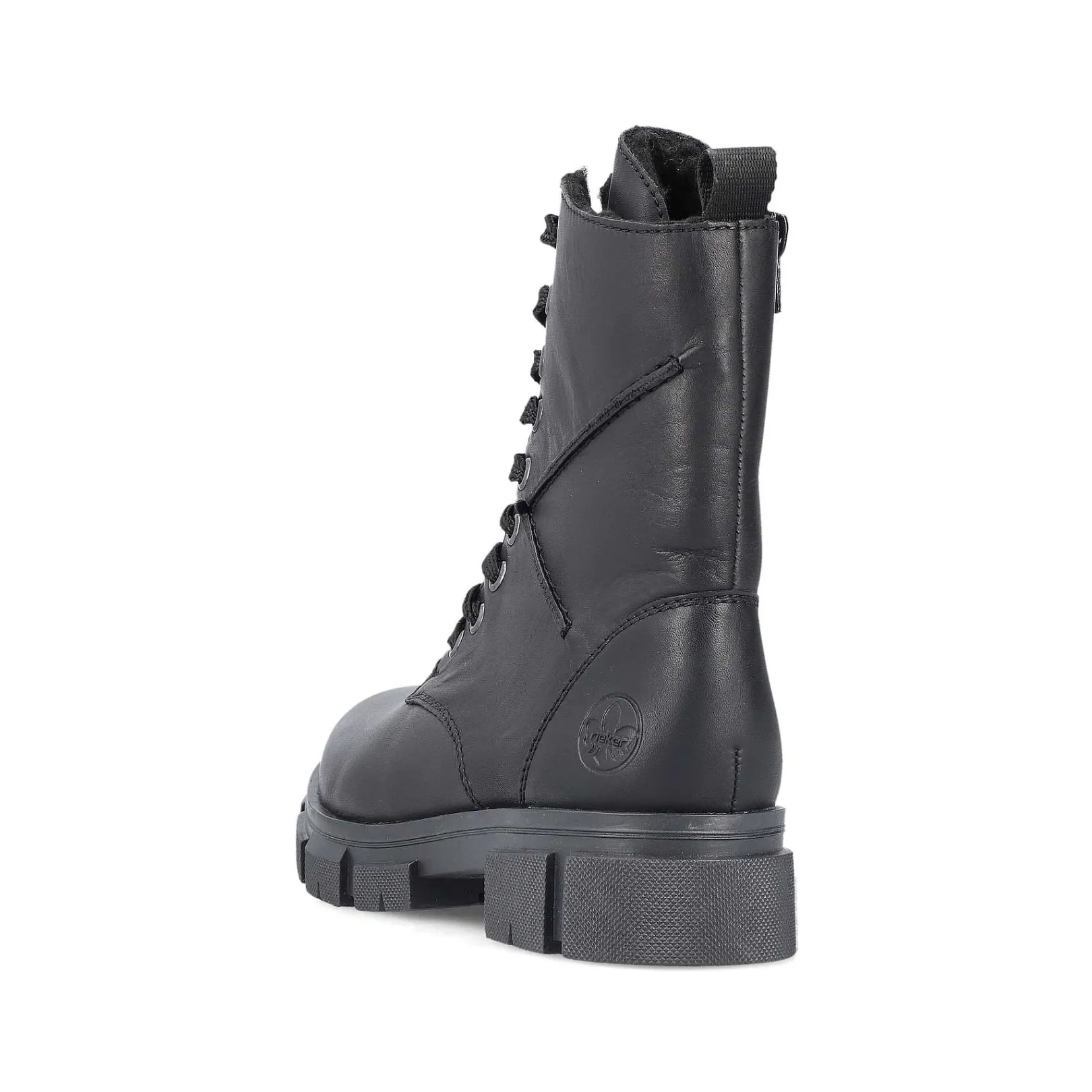 Outlet Women'S Biker Boots Jet Black Ladies Ankle Boots & Boots