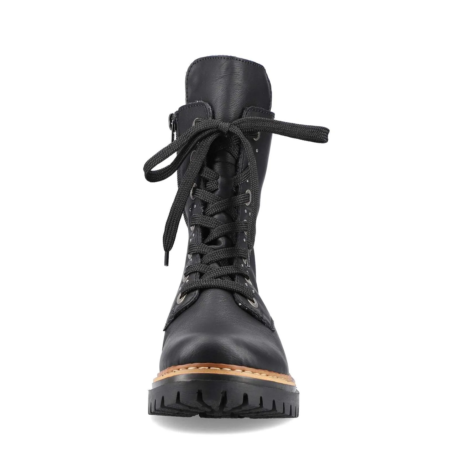 Discount Women'S Biker Boots Graphite Black Ladies Ankle Boots & Boots