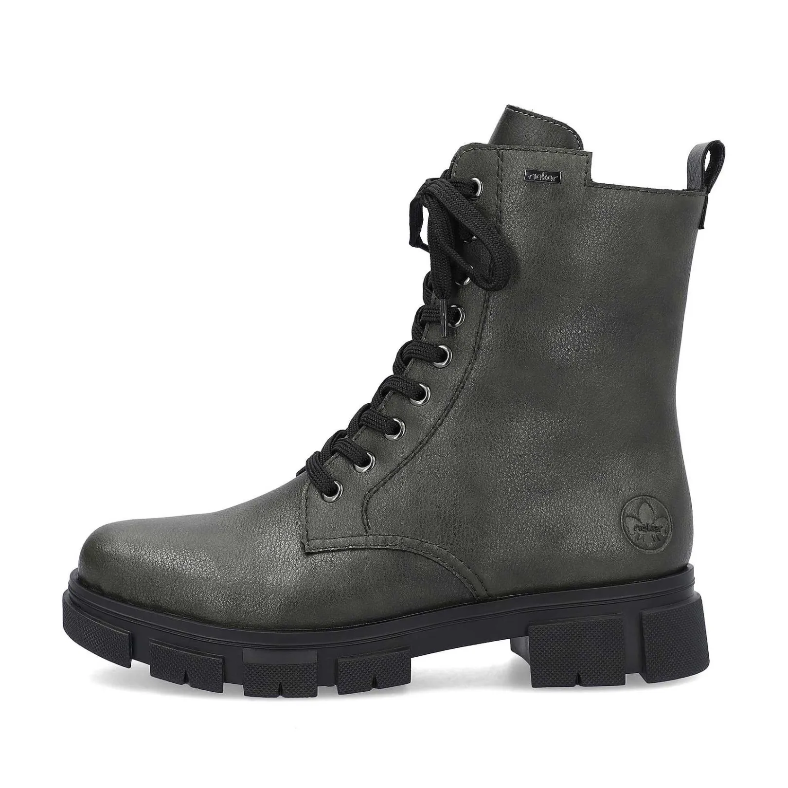 Outlet Women'S Biker Boots Granite Gray Ladies Ankle Boots & Boots
