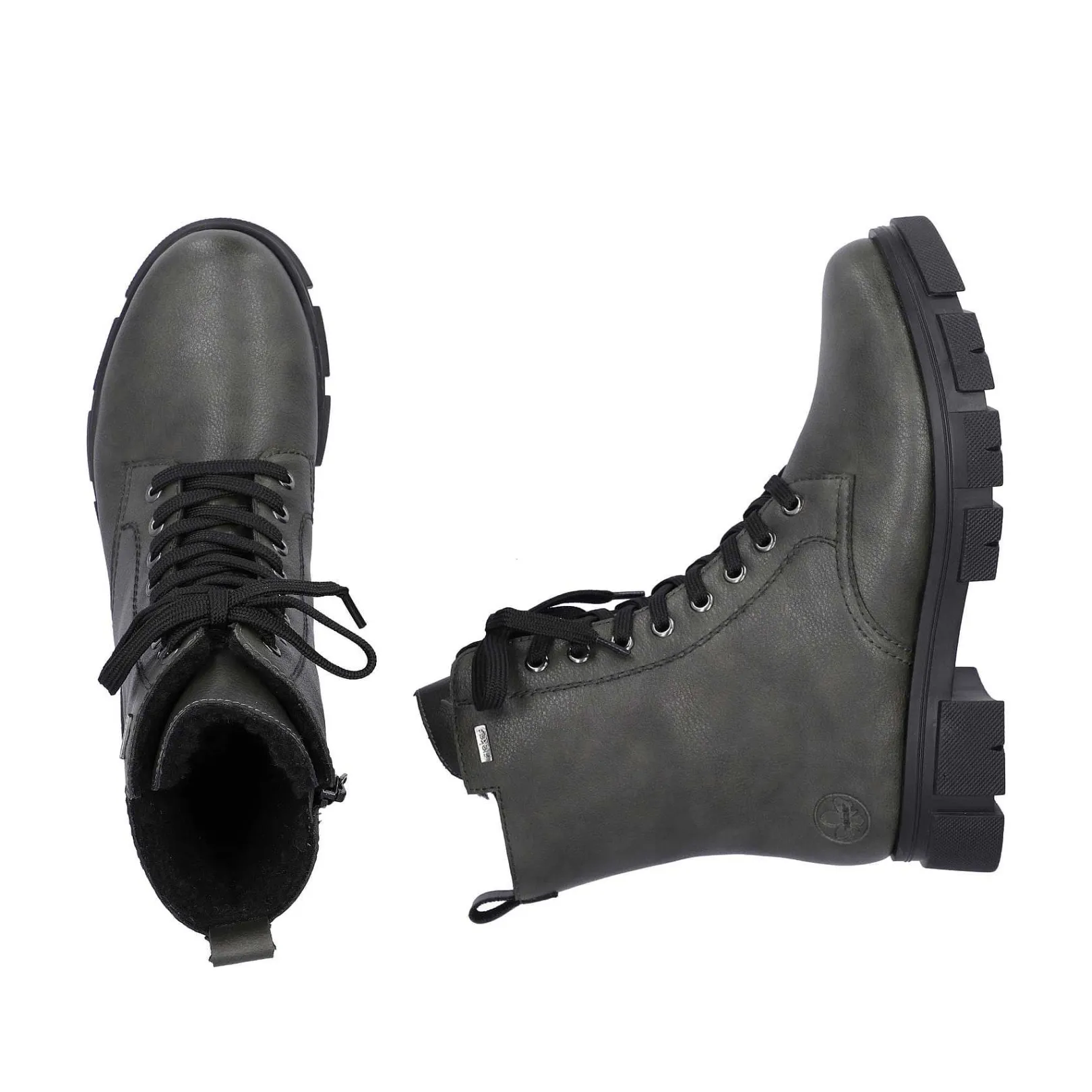 Outlet Women'S Biker Boots Granite Gray Ladies Ankle Boots & Boots
