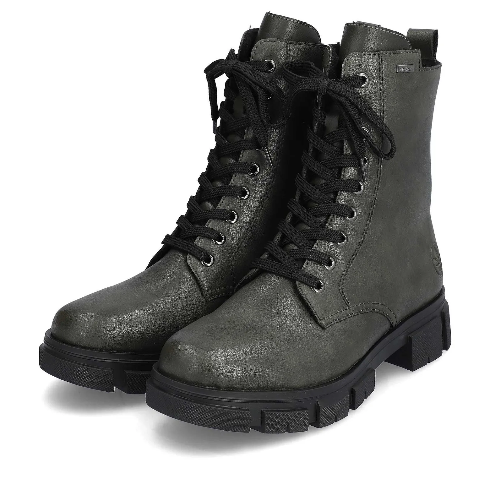 Outlet Women'S Biker Boots Granite Gray Ladies Ankle Boots & Boots