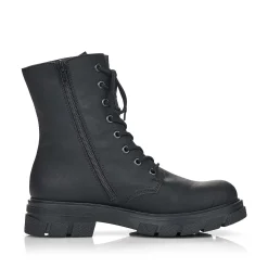 Sale Women'S Biker Boots Graphite Black Ladies Ankle Boots & Boots