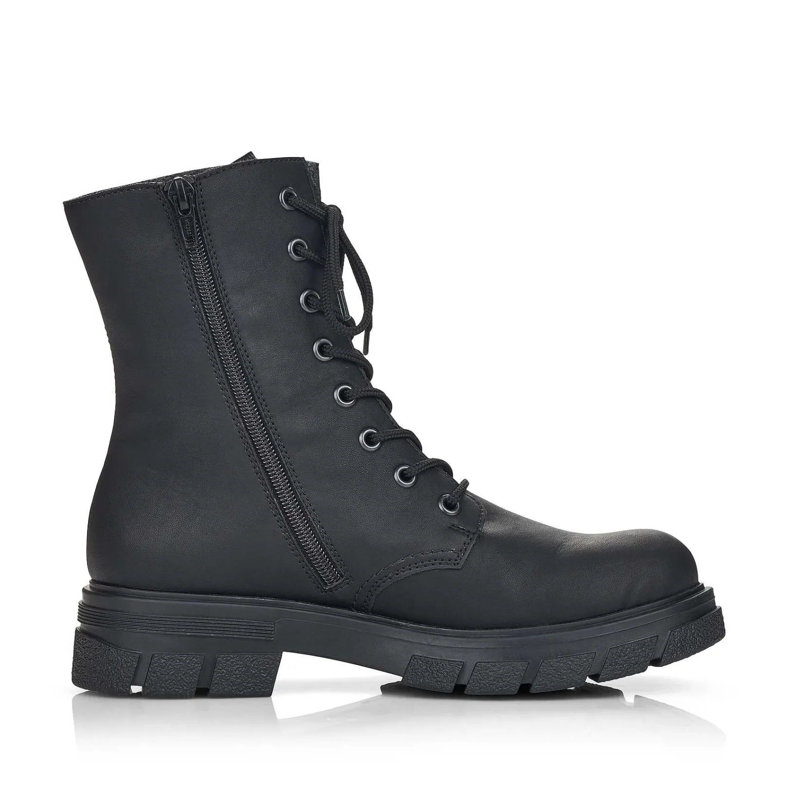 Sale Women'S Biker Boots Graphite Black Ladies Ankle Boots & Boots