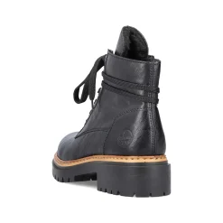 Women'S Biker Boots Night Black Ladies Ankle Boots & Boots