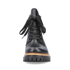 Women'S Biker Boots Night Black Ladies Ankle Boots & Boots