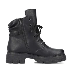 Best Women'S Biker Boots Night Black Ladies Ankle Boots & Boots